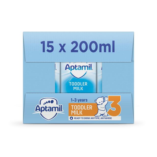Aptamil 3 Toddler Milk Ready to Drink, 1-3 Yrs Multipack thumbnail 2