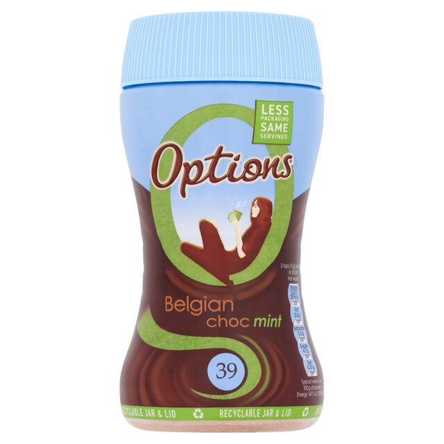 Options Mint Hot Chocolate Drink