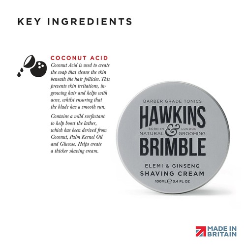 Hawkins & Brimble Shaving Cream thumbnail 4