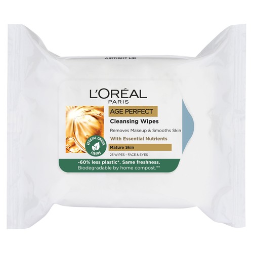L'Oreal Paris Age Perfect Smoothing Cleansing Wipes