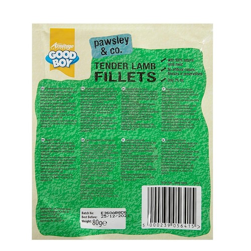 Good Boy Tender Lamb Fillets Dog Treats thumbnail 2