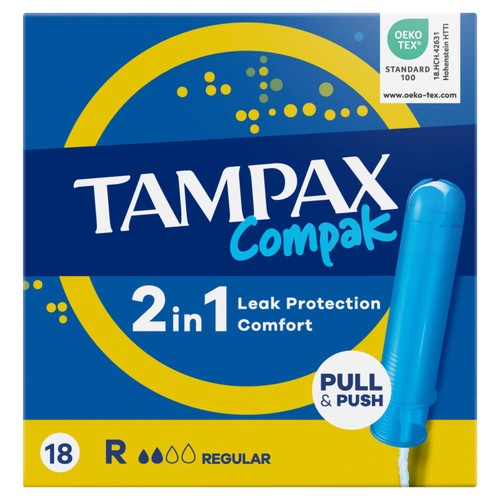Tampax Compak Regular Tampons thumbnail 2