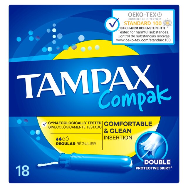Tampax Compak Regular Tampons