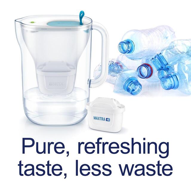 Brita Maxtra+ Style Water Filter Jug, Blue 2.4L thumbnail 5