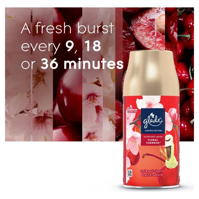 Glade Automatic Spray Refill Cherry Air Freshener thumbnail 6