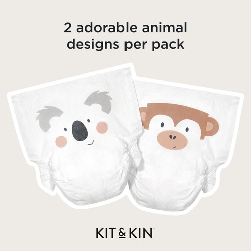 Kit & Kin Hypoallergenic Nappies Size 5 (11+kg) thumbnail 3