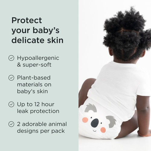 Kit & Kin Hypoallergenic Nappies Size 5 (11+kg) thumbnail 4