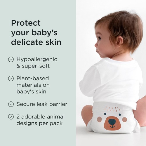 Kit & Kin Hypoallergenic Nappies Size 3 (6-10kg) thumbnail 4