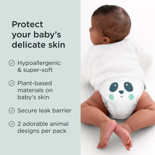 Kit & Kin Hypoallergenic Nappies Size 2 (4-8kg) thumbnail 4