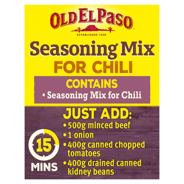 Old El Paso Chilli Seasoning Mix thumbnail 2