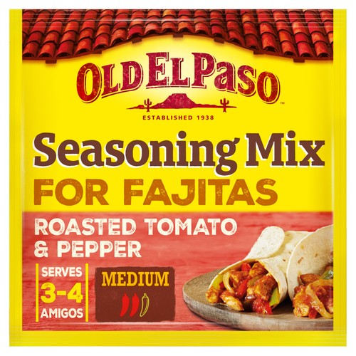 Old El Paso Roasted Tomato & Peppers Fajita Seasoning Mix thumbnail 2