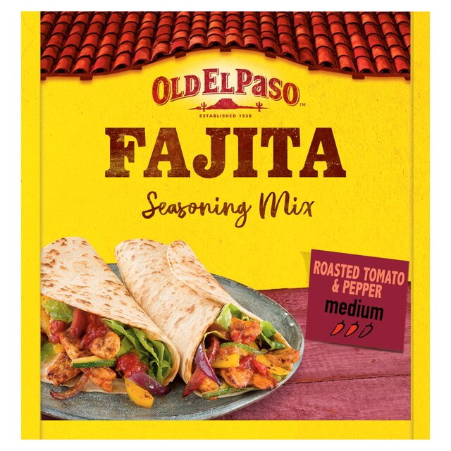 Old El Paso Roasted Tomato & Peppers Fajita Seasoning Mix thumbnail 3