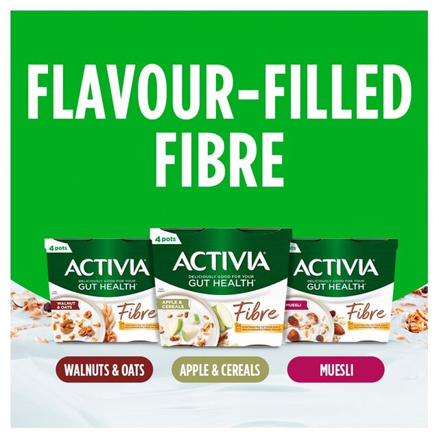 Activia Fibre Walnuts & Oats Yoghurt thumbnail 5