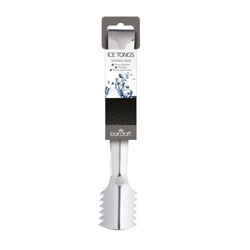 BarCraft Stainless Steel Ice Serving Tongs thumbnail 3