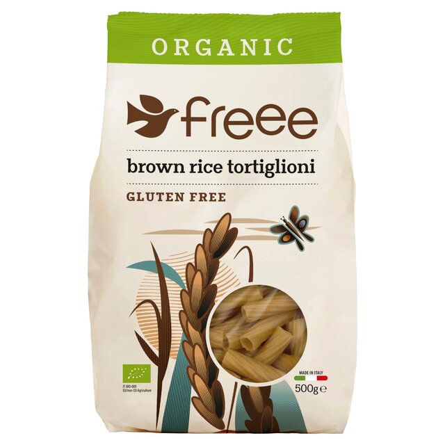 Freee Gluten Free Organic Brown Rice Tortiglioni Pasta