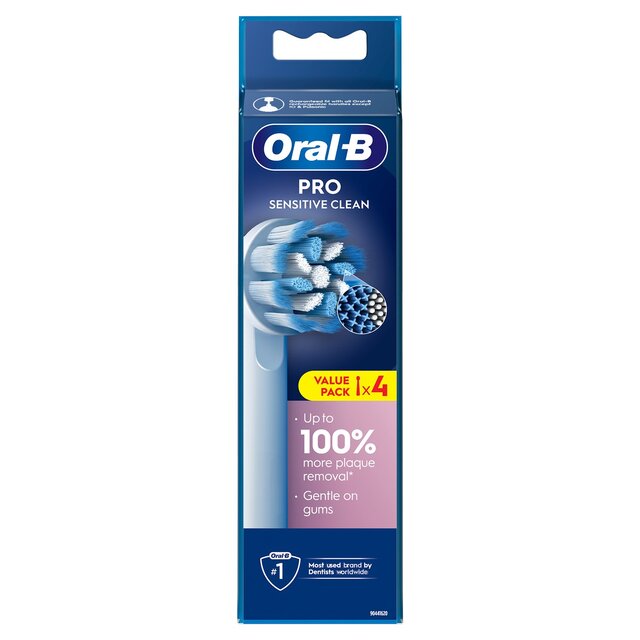 Oral-B Sensitive Clean Toothbrush Heads thumbnail 2