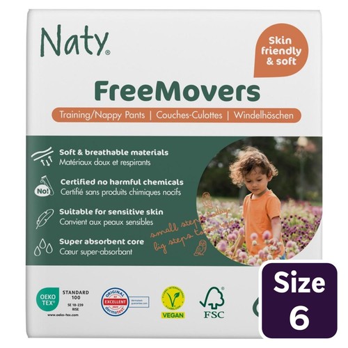 Eco by Naty Nappy Pants, Size 6 (16+kg)