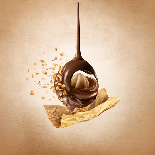 Ferrero Rocher Milk Chocolate Hazelnut Pralines 42 Pieces thumbnail 3