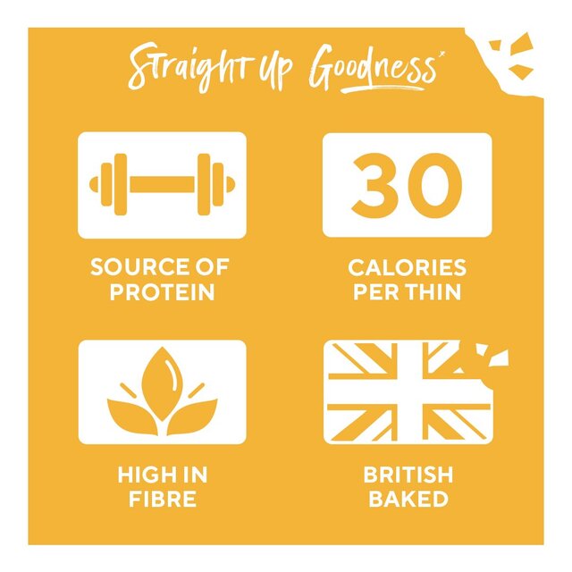 Ryvita Thins Three Cheese Flatbread Crackers thumbnail 6