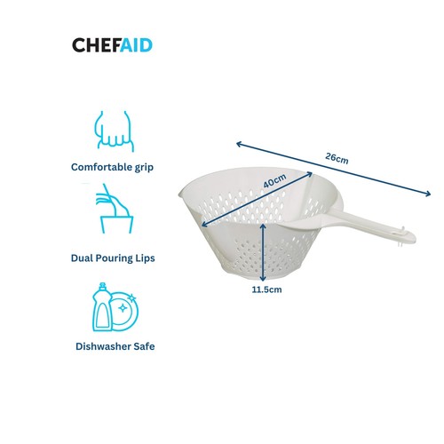 Chef Aid Plastic Colander thumbnail 3