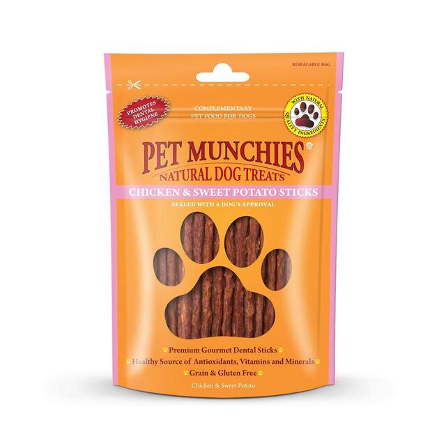 Pet Munchies Chicken & Sweet Potato Dog Treats