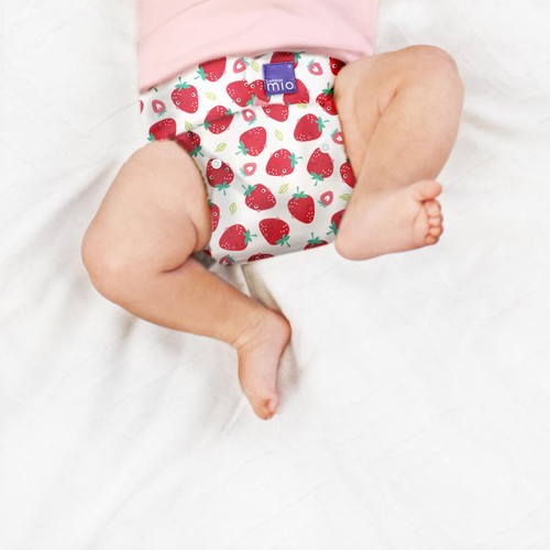 Bambino Mio Reusable Nappy One size fits all birth to 3-4 years Strawberry thumbnail 3