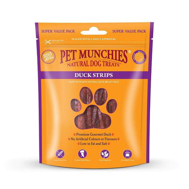 Pet Munchies Duck Strips Dog Treats