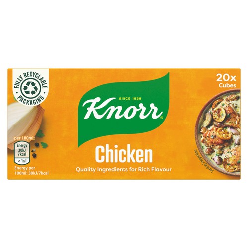 Knorr 20 Chicken Stock Cubes thumbnail 2