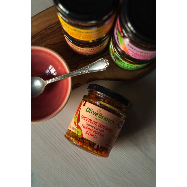 Olive Branch Olive Tapenade with Florina Peppers & Chilli thumbnail 2