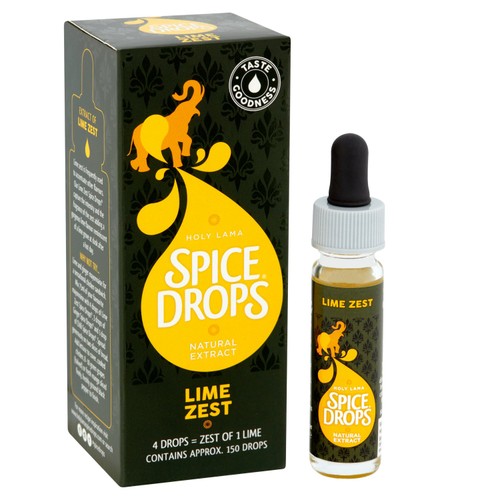 Spice Drops Concentrated Natural Lime Zest Extract
