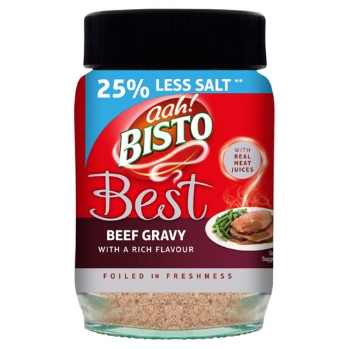 Bisto Best Reduced Salt Beef Gravy Granules thumbnail 2
