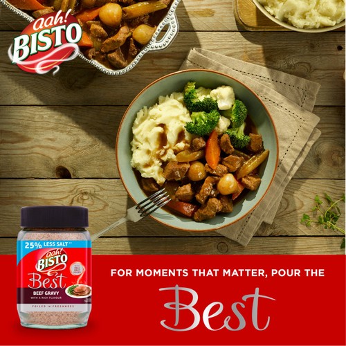 Bisto Best Reduced Salt Beef Gravy Granules thumbnail 3