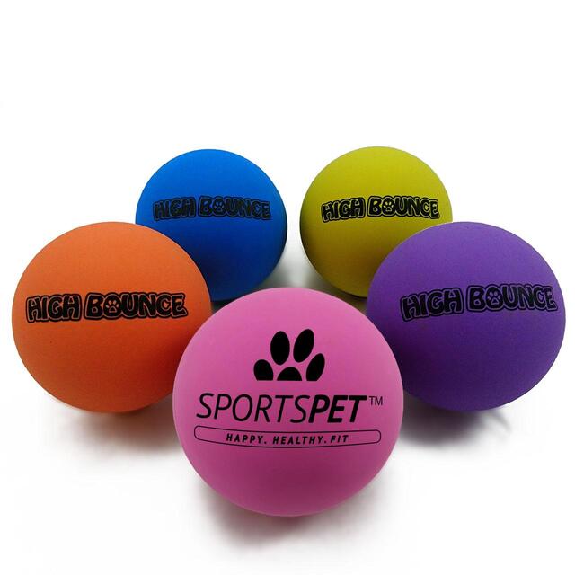 SportsPET High Bounce Ball For Pets, Dog Toy 6cm