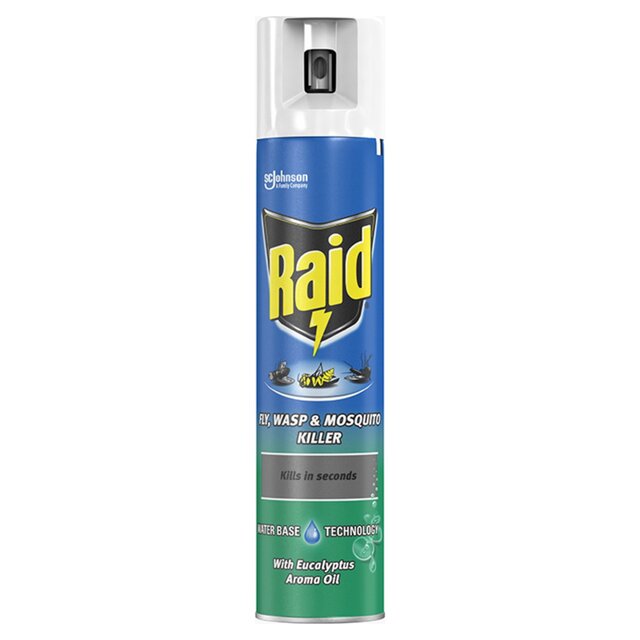 Raid Fly Wasp & Mosquito Killer with Eucalyptus Aroma Oil thumbnail 2