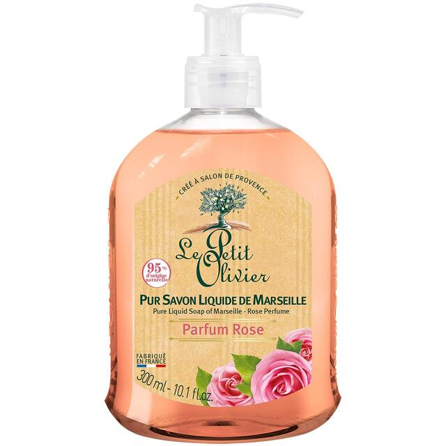 Le Petit Olivier Pure Liquid Soap Of Marseille, Rose