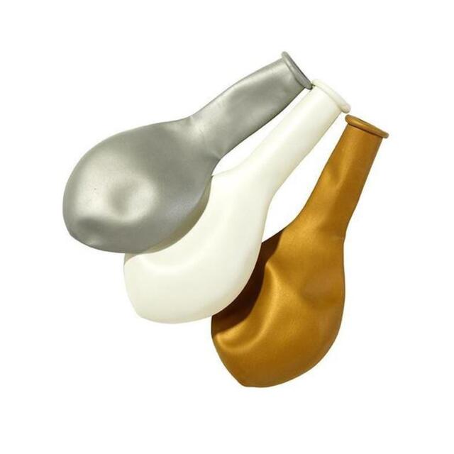 Talking Tables Gold, Silver & White Balloons thumbnail 2