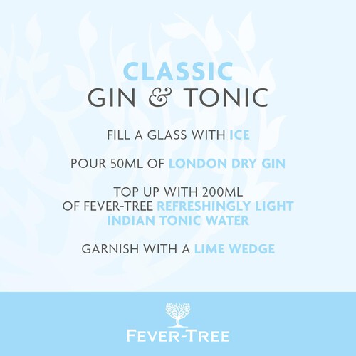 Fever-Tree Refreshingly Light Tonic Water thumbnail 4