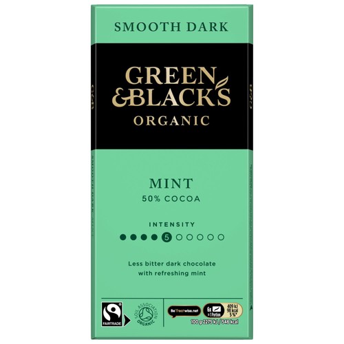 Green & Black's Mint Dark Chocolate Bar