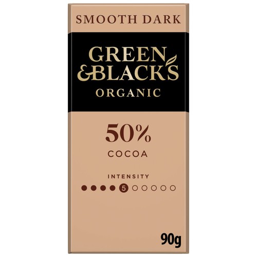 Green & Black's Smooth 50% Dark Chocolate Bar