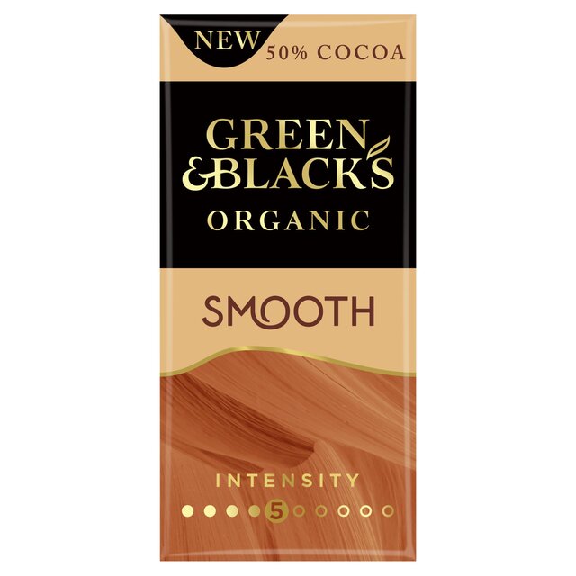 Green & Black's Smooth 50% Dark Chocolate Bar