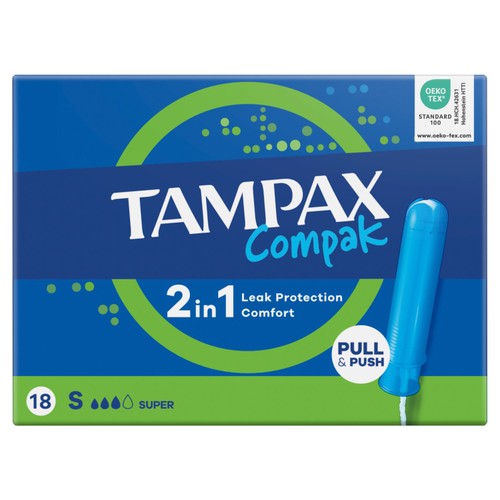 Tampax Compak Super Tampons