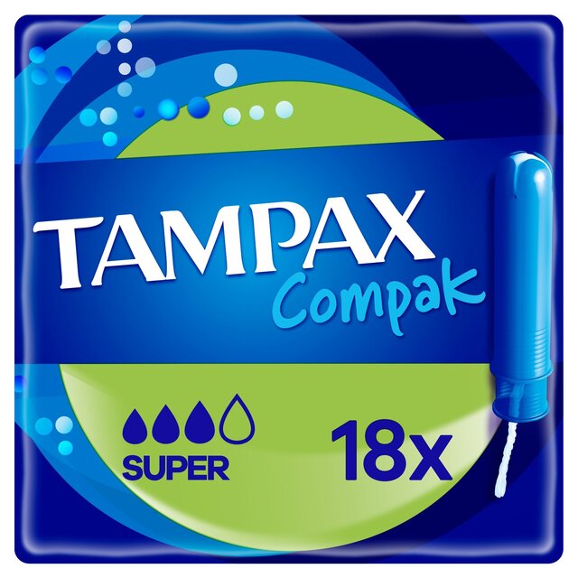 Tampax Compak Super Tampons