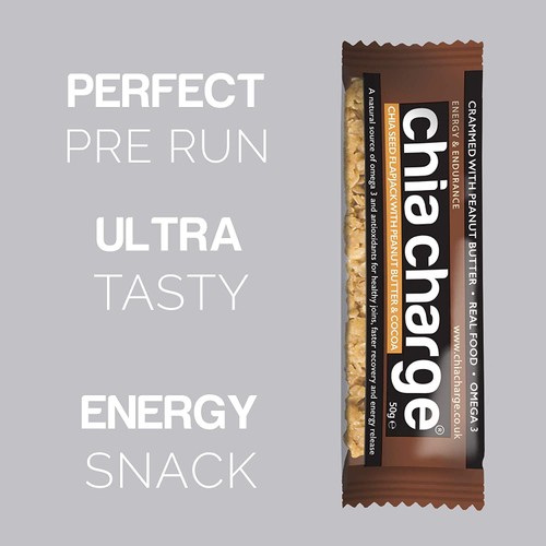 Chia Charge Peanut Butter & Cocoa Chia Seed Flapjack thumbnail 2