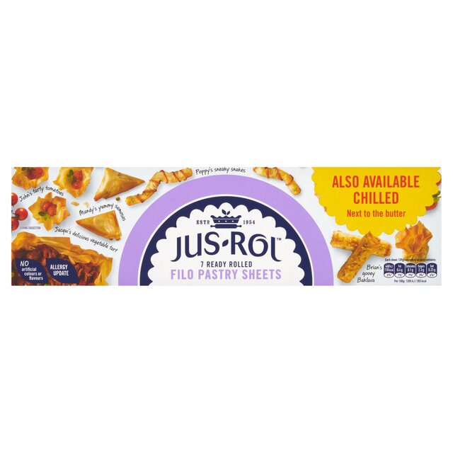 Jus-Rol Frozen Filo Pastry Sheets