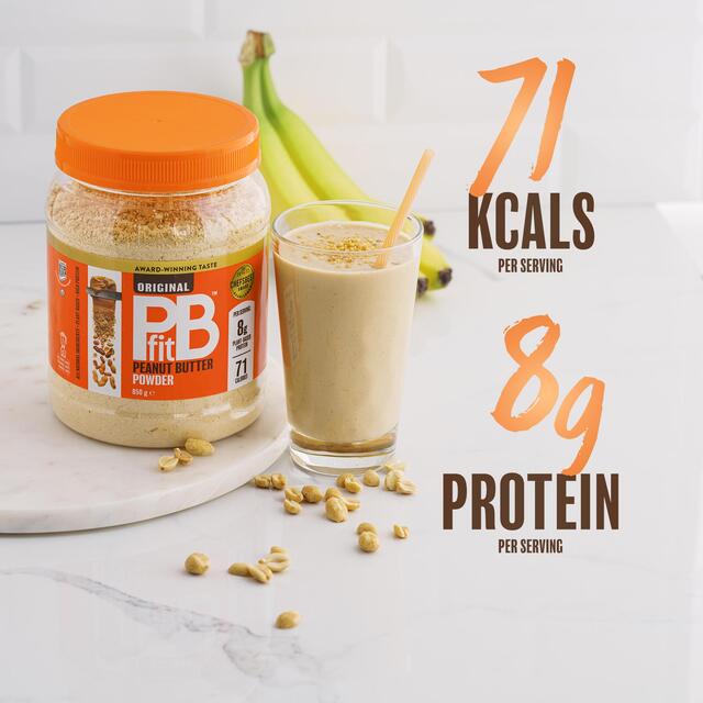 PBfit Peanut Butter Powder - 87% Less Fat and High Protein thumbnail 2