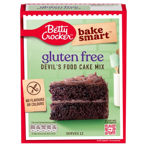 Betty Crocker Gluten Free Devil's Food Chocolate Cake Mix thumbnail 3