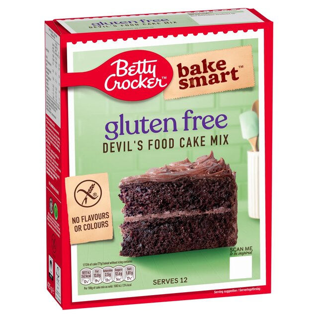 Betty Crocker Gluten Free Devil's Food Chocolate Cake Mix thumbnail 2