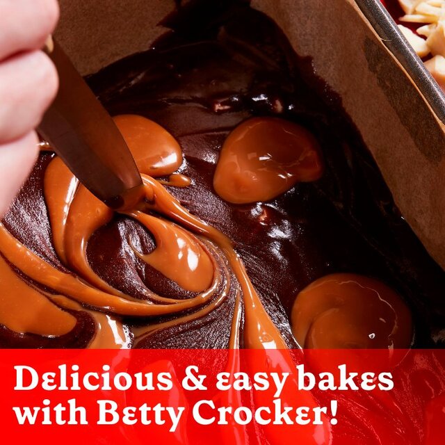 Betty Crocker Delights Gooey Salted Caramel Brownie Mix thumbnail 2