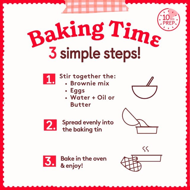 Betty Crocker Delights Gooey Salted Caramel Brownie Mix thumbnail 5