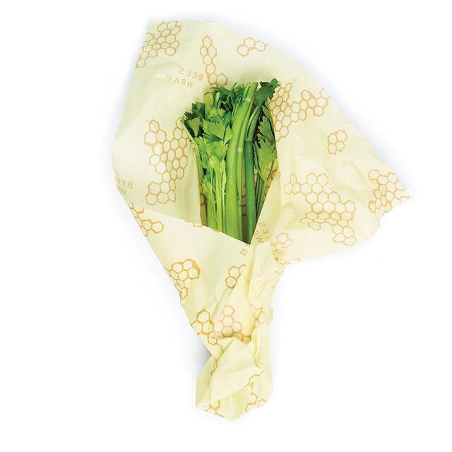 Bee's Wrap Reusable Food Wraps, Large thumbnail 2